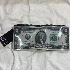 $2 Money Print Wallet